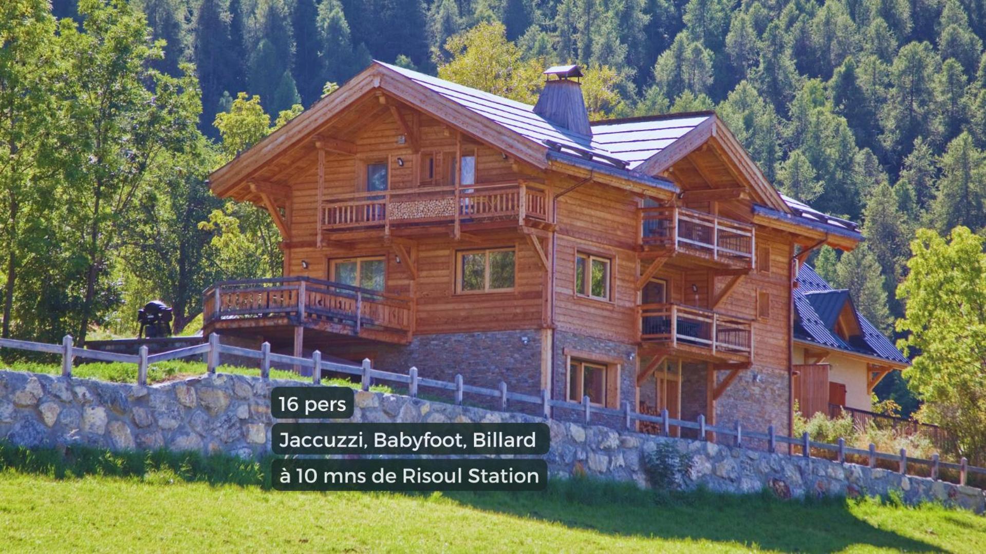 Chalet Kala Risoul Bagian luar foto